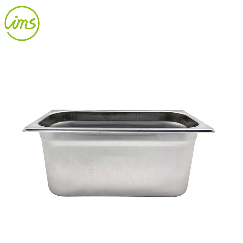 1/3 Size Stainless Steel Steam Table Pan with Lid